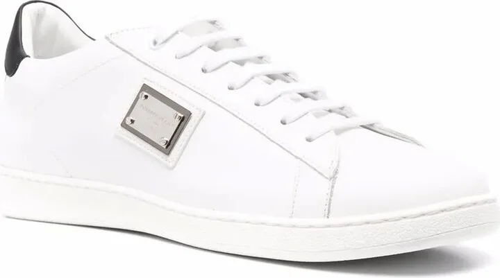 Leather Low-Top Sneakers - Image 2