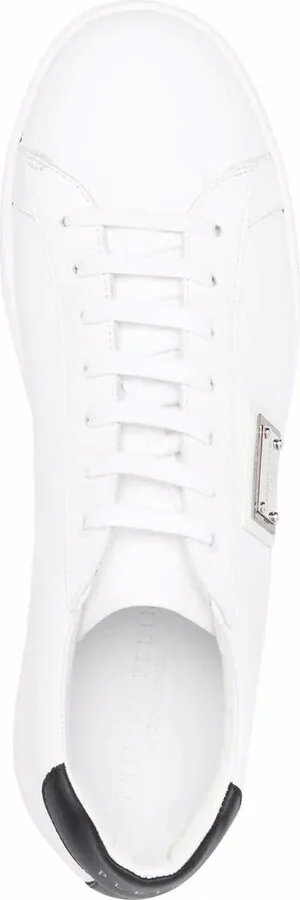 Leather Low-Top Sneakers - Image 4