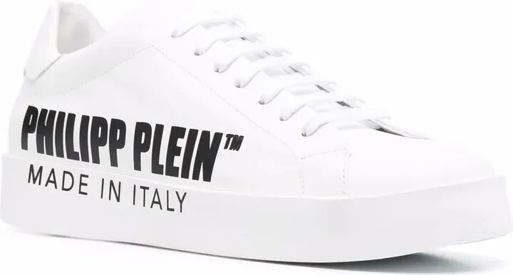 Leather Low-Top Sneakers - Image 2