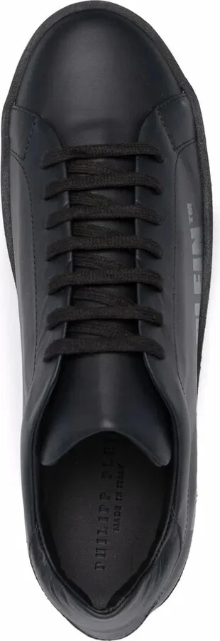 Leather Low-Top Sneakers - Image 4