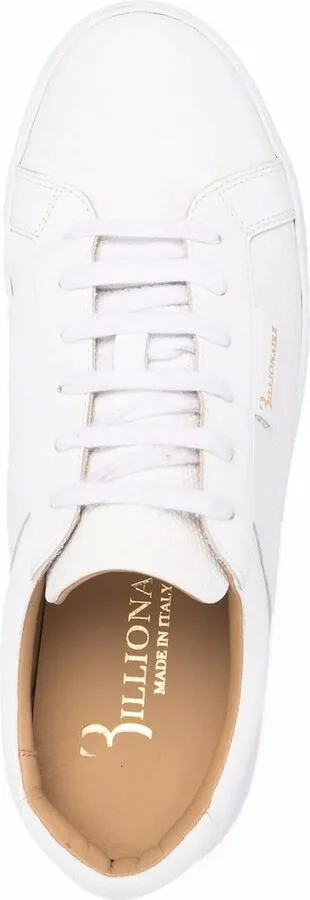 Leather Low-Top Sneakers - Image 4