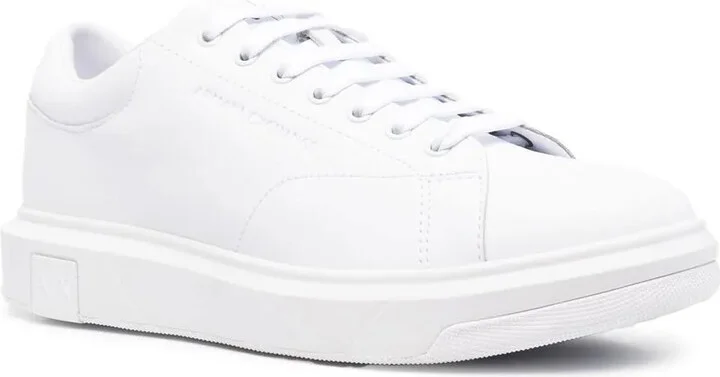 Leather Low-Top Sneakers - Image 2