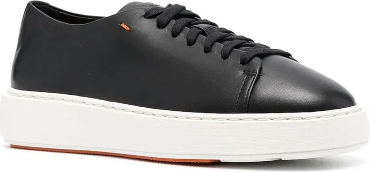 Leather Low-Top Sneakers - Image 2