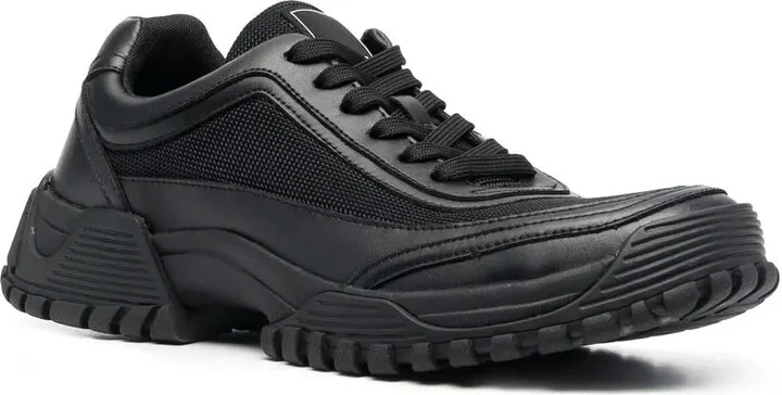 Leather Low-Top Sneakers - Image 2