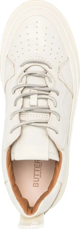 Leather Low-Top Sneakers - Image 4