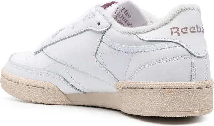 Leather Low-Top Sneakers - Image 3