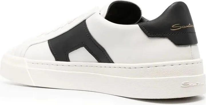 Leather Low-Top Sneakers - Image 3