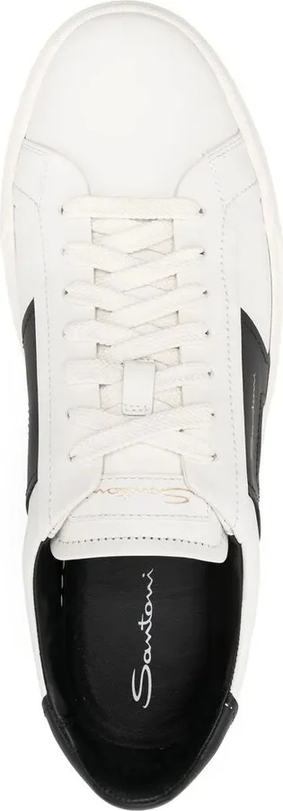 Leather Low-Top Sneakers - Image 4