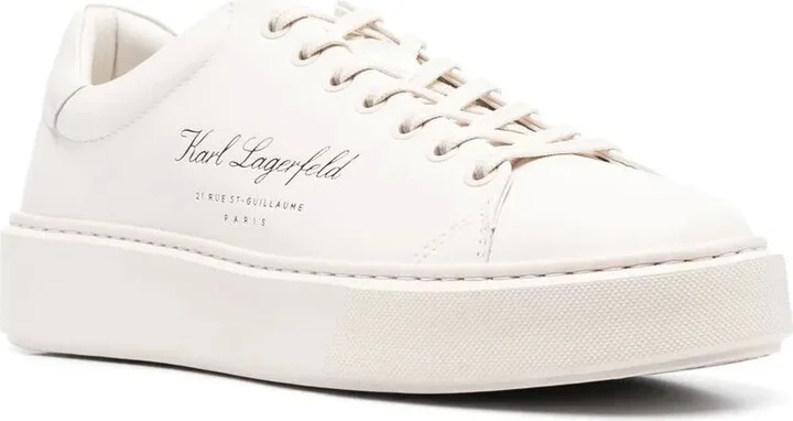 Leather Low-Top Sneakers - Image 2