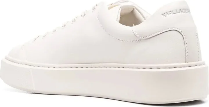 Leather Low-Top Sneakers - Image 3
