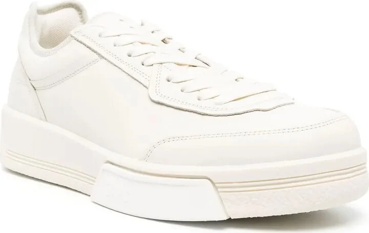 Leather Low-Top Sneakers - Image 2