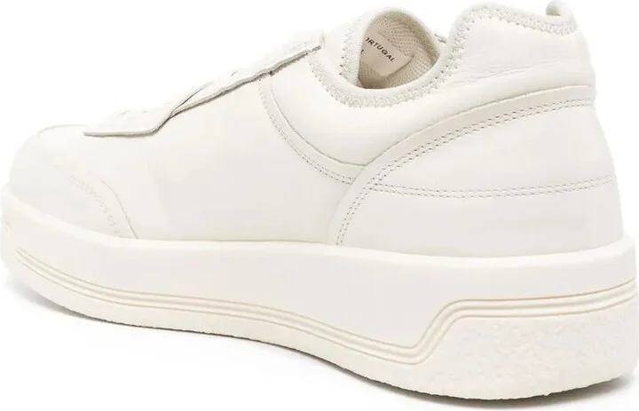 Leather Low-Top Sneakers - Image 3