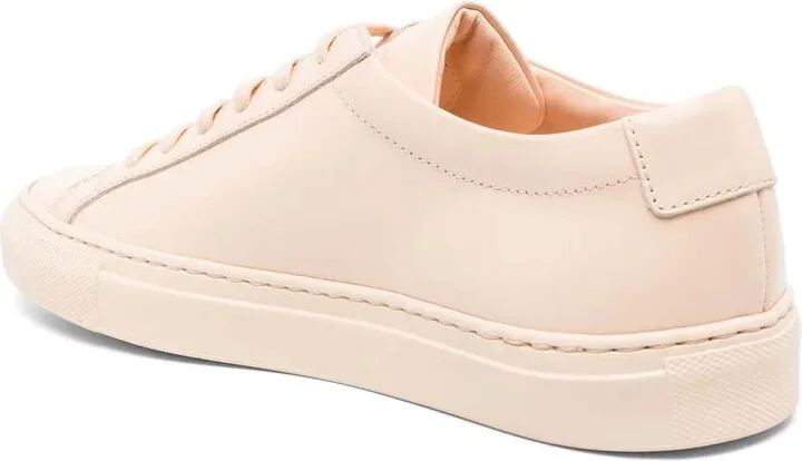Leather Low-Top Sneakers - Image 3