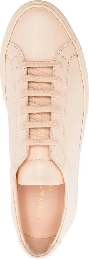 Leather Low-Top Sneakers - Image 4