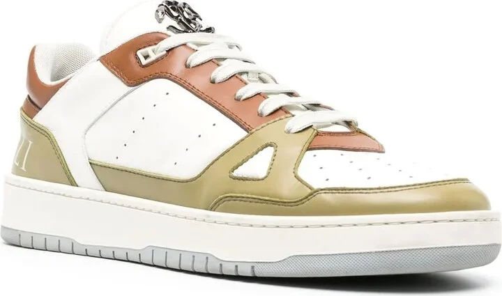 Leather Low-Top Sneakers - Image 2