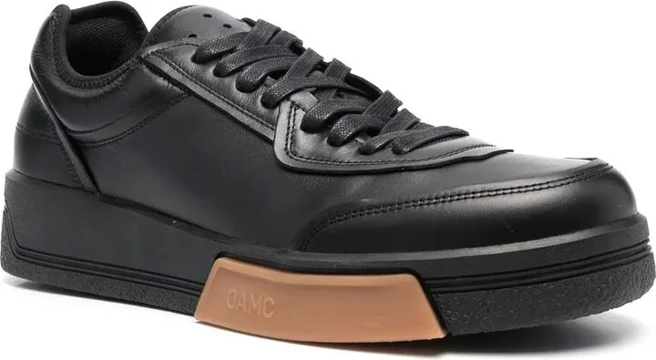 Leather Low-Top Sneakers - Image 2