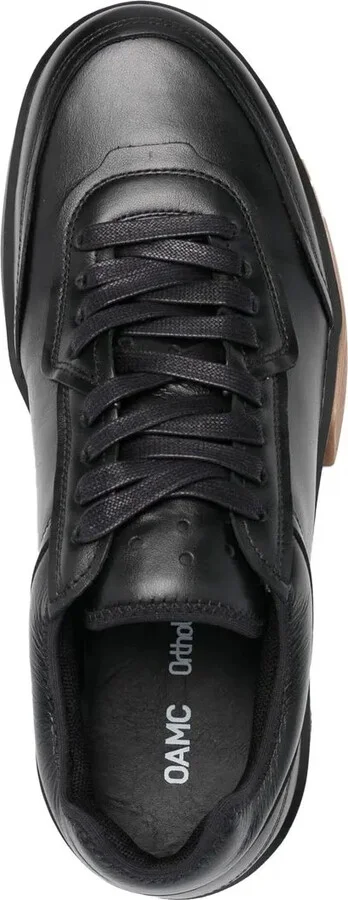 Leather Low-Top Sneakers - Image 4