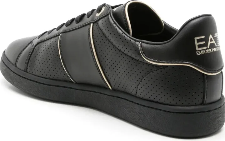 Leather Low-Top Sneakers - Image 3