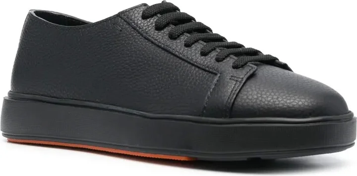 Leather Low-Top Sneakers - Image 2