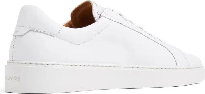 Leather Low-Top Sneakers - Image 3
