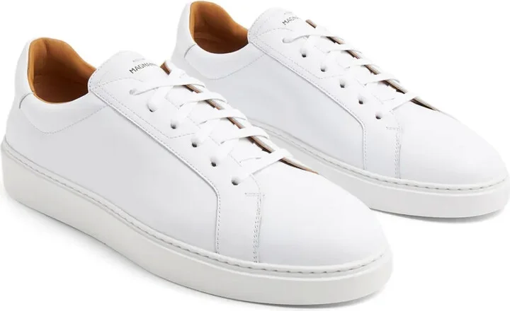 Leather Low-Top Sneakers - Image 4