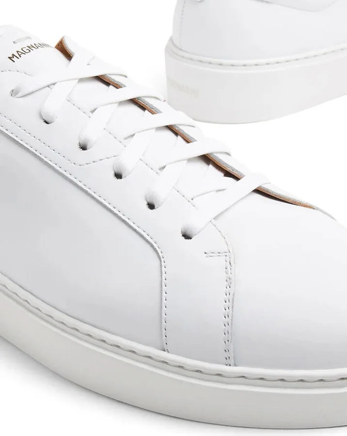 Leather Low-Top Sneakers - Image 5