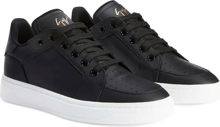 Leather Low-Top Sneakers - Image 2