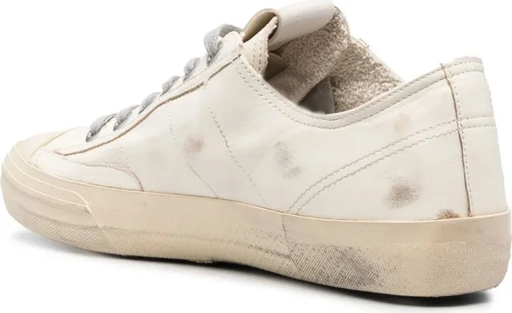 Leather Low-Top Sneakers - Image 3