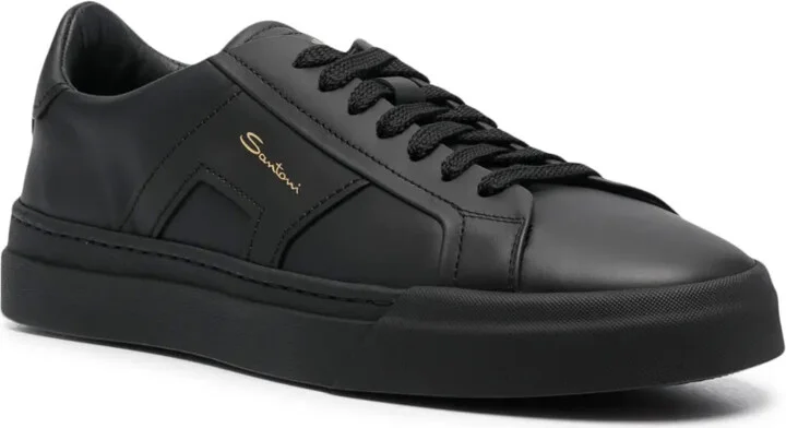 Leather Low-Top Sneakers - Image 2