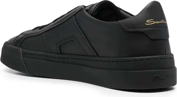 Leather Low-Top Sneakers - Image 3