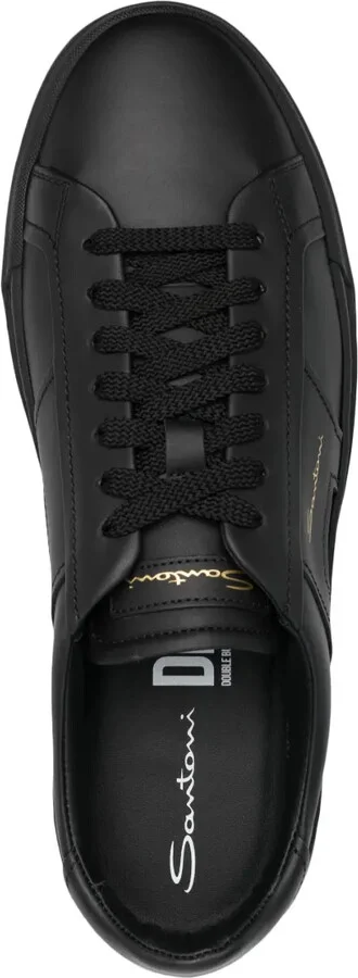 Leather Low-Top Sneakers - Image 4
