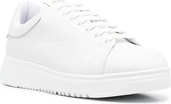 Leather Low-Top Sneakers - Image 2