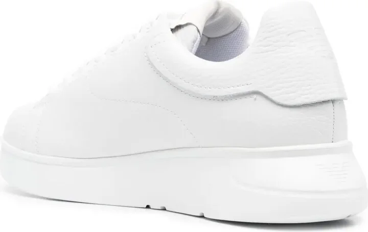 Leather Low-Top Sneakers - Image 3