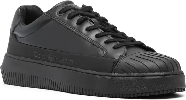 Leather Low-Top Sneakers - Image 2