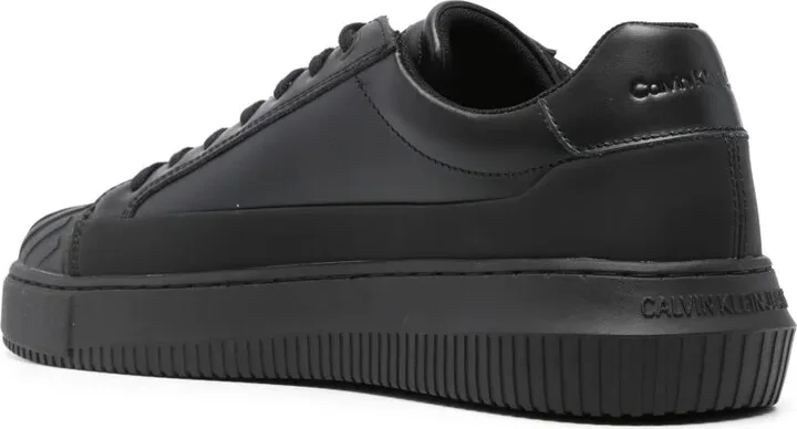 Leather Low-Top Sneakers - Image 3
