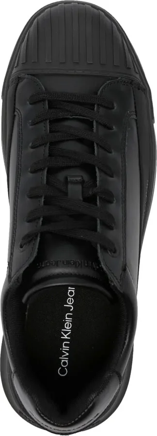 Leather Low-Top Sneakers - Image 4