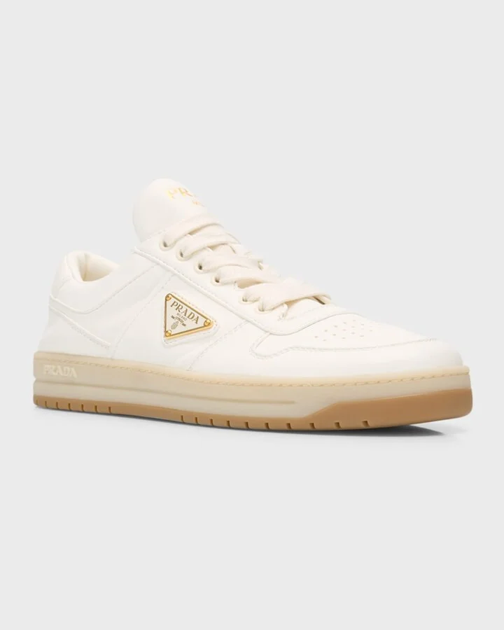 Leather Low-Top Sneakers - Image 6