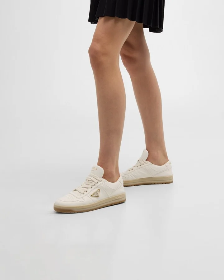 Leather Low-Top Sneakers - Image 10
