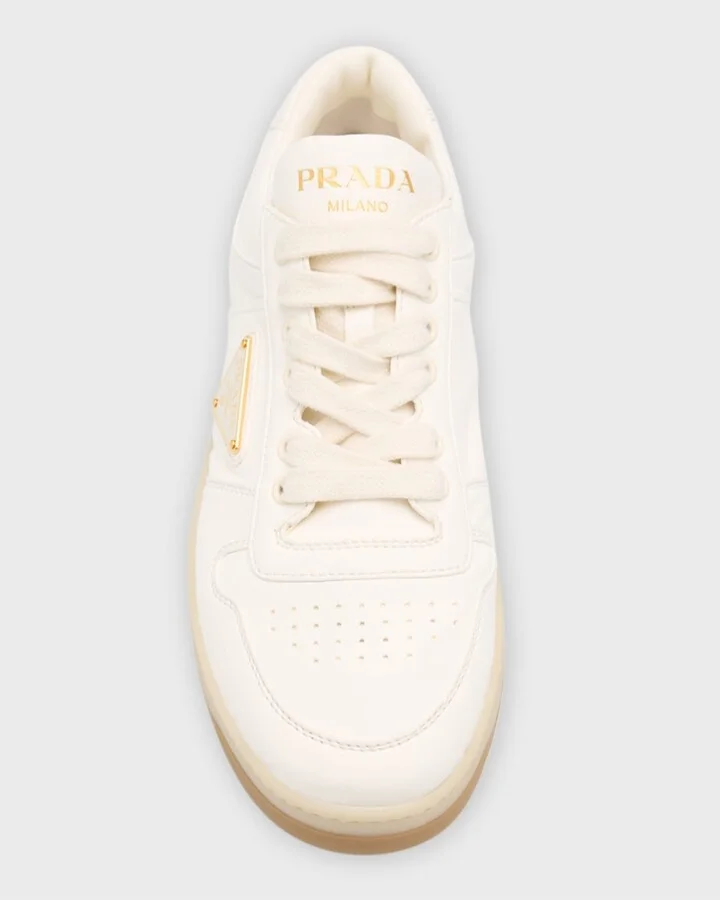 Leather Low-Top Sneakers - Image 11