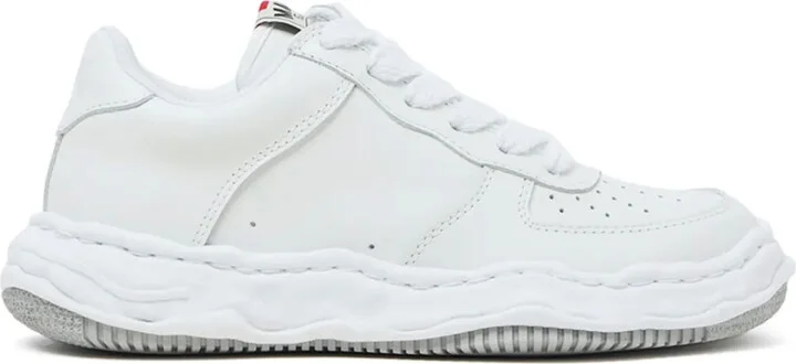 Leather Low-Top Sneakers