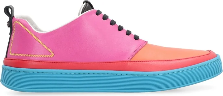 Leather Low-top Sneakers