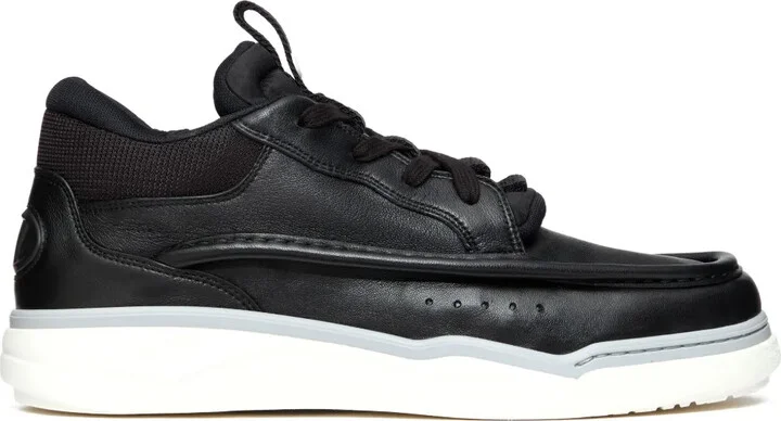 Leather Low-Top Sneakers