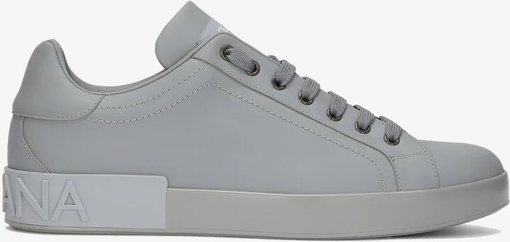 Leather Low-Top Sneakers