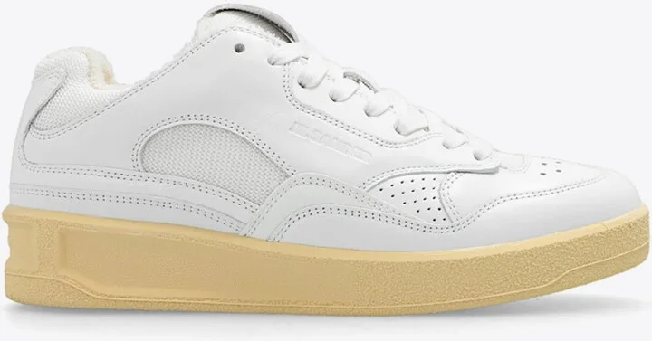 Leather Low-Top Sneakers