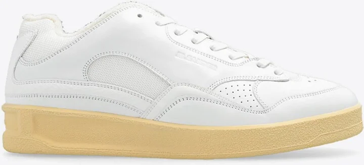 Leather Low-Top Sneakers