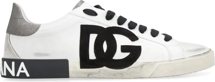 Leather Low-top Sneakers