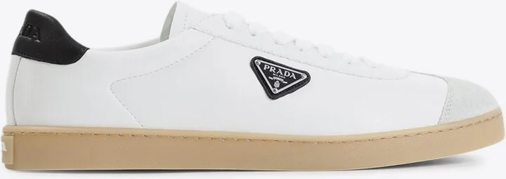 Leather Low-Top Sneakers