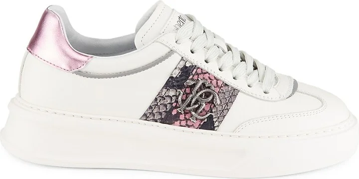 Leather Low-Top Sneakers