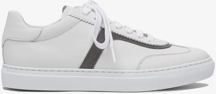 Leather Low-Top Sneakers