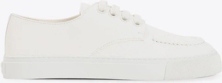 Leather Low-Top Sneakers